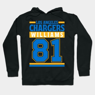 Los Angeles Chargers Williams 81 Edition 3 Hoodie